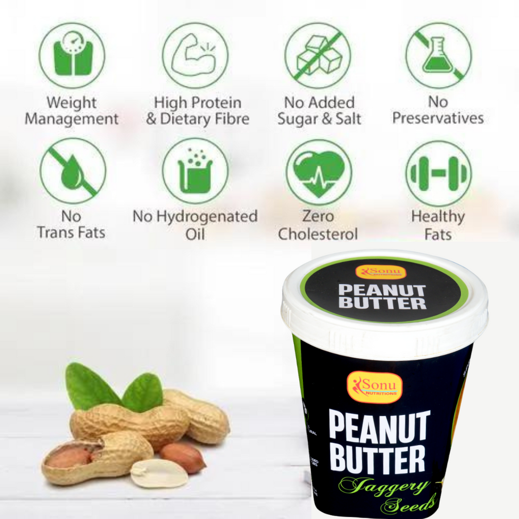 Sonu Nutrition Peanut Butter for Healthy Diet & Protein Intake