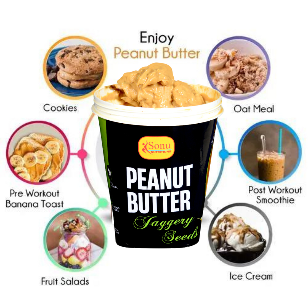 Sonu Nutrition Peanut Butter for Healthy Diet & Protein Intake