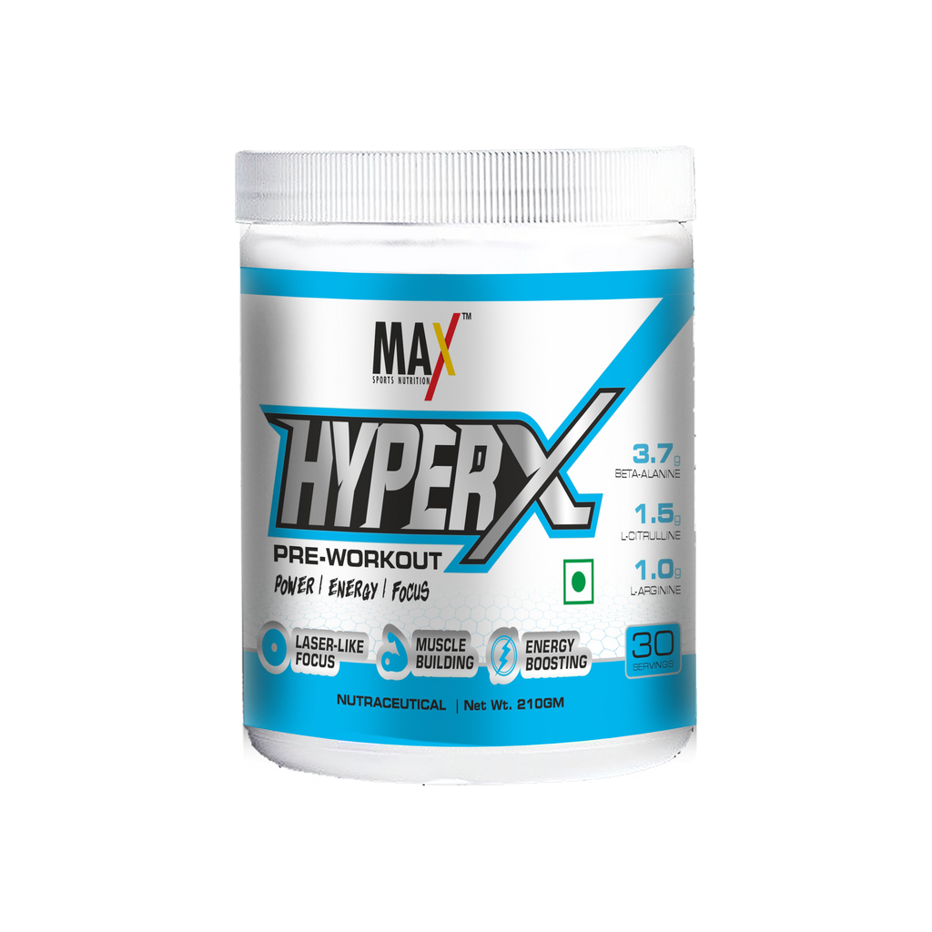 Max Sports Nutrition  Hyper X Pre Workout- 30 servings