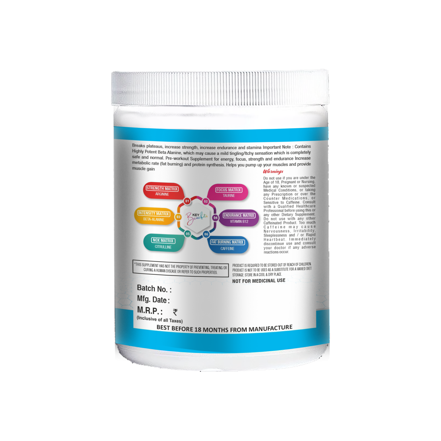 Max Sports Nutrition  Hyper X Pre Workout- 30 servings