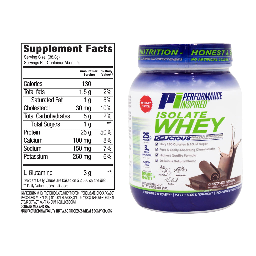 Isolate Whey Protein for Muscle Growth & Recovery