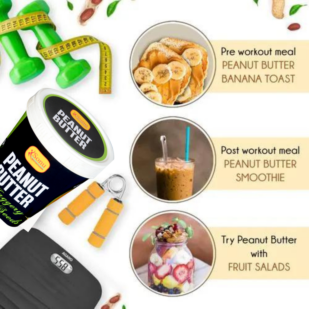 Sonu Nutrition Peanut Butter for Healthy Diet & Protein Intake