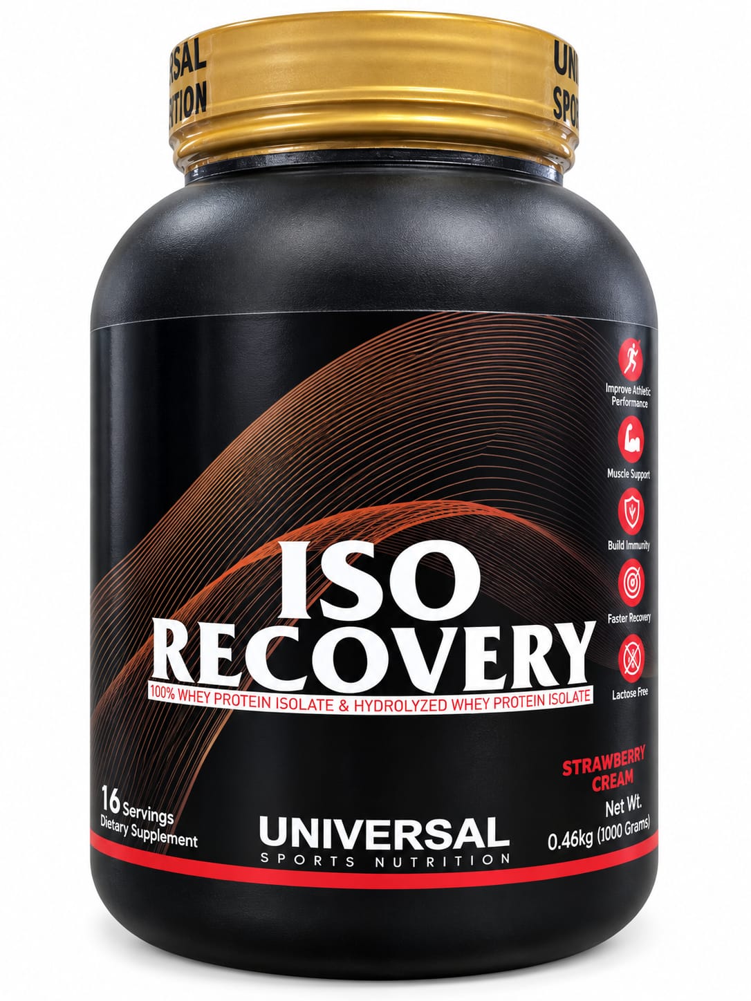 Universal Nutrition Iso Recovery -5lb