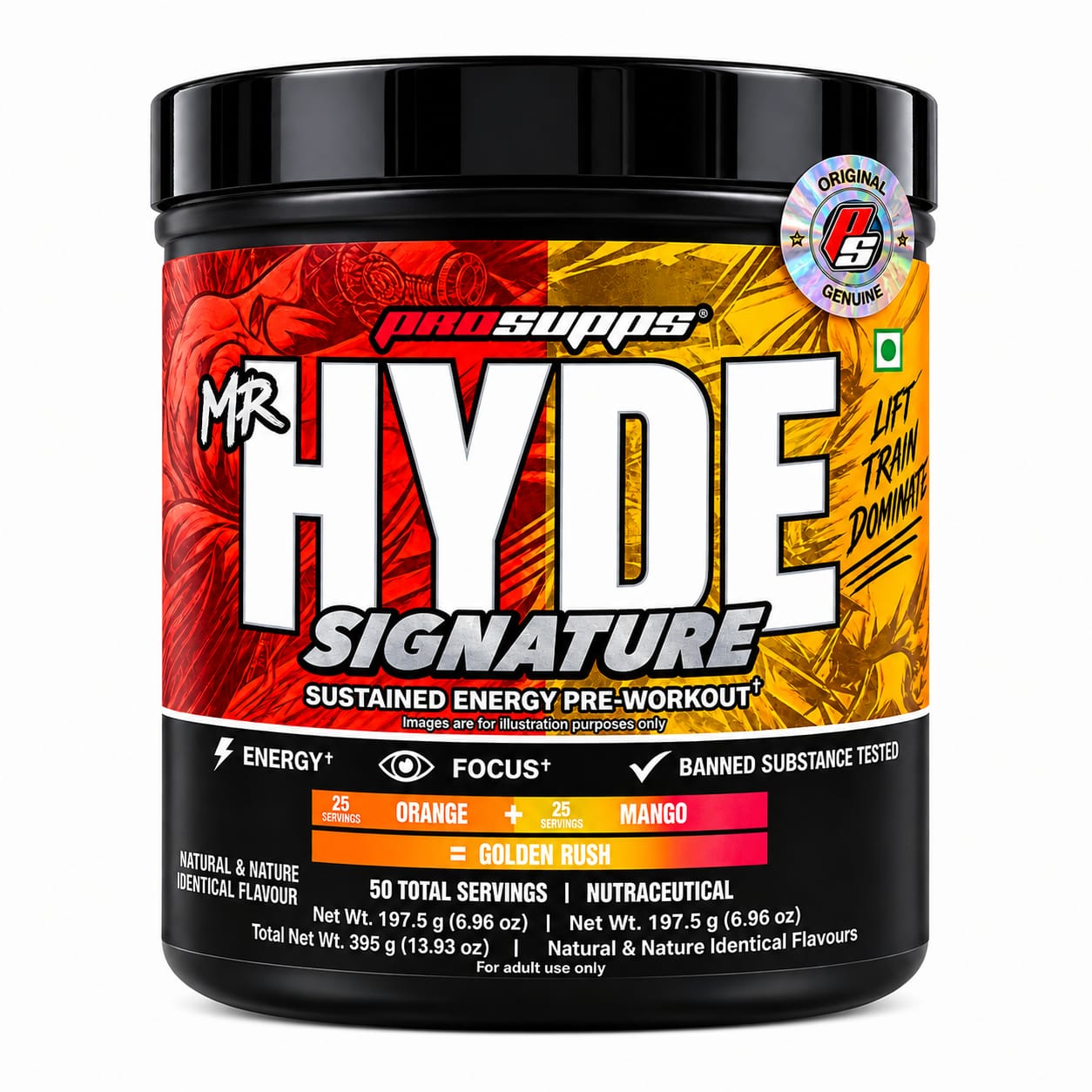 Hyde Signature Pre Workout |Dual Tub|