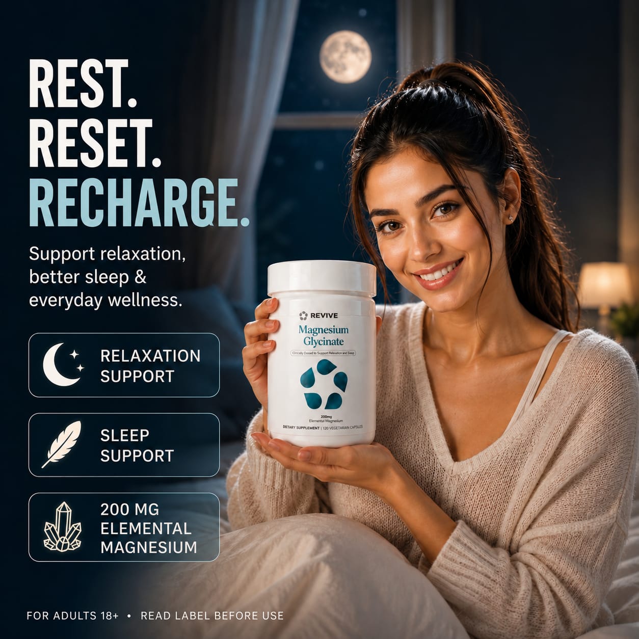 Magnesium Glycinate (Revive)