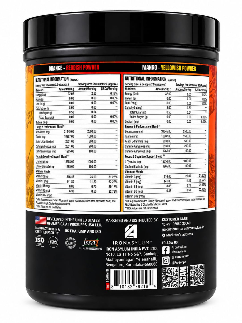 Hyde Signature Pre Workout |Dual Tub|