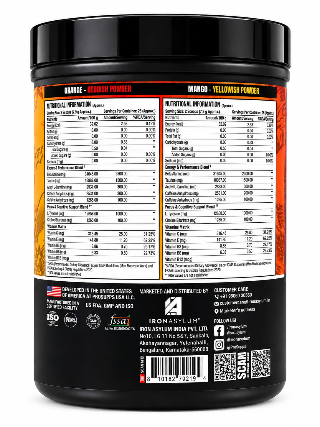 Hyde Signature Pre Workout |Dual Tub|