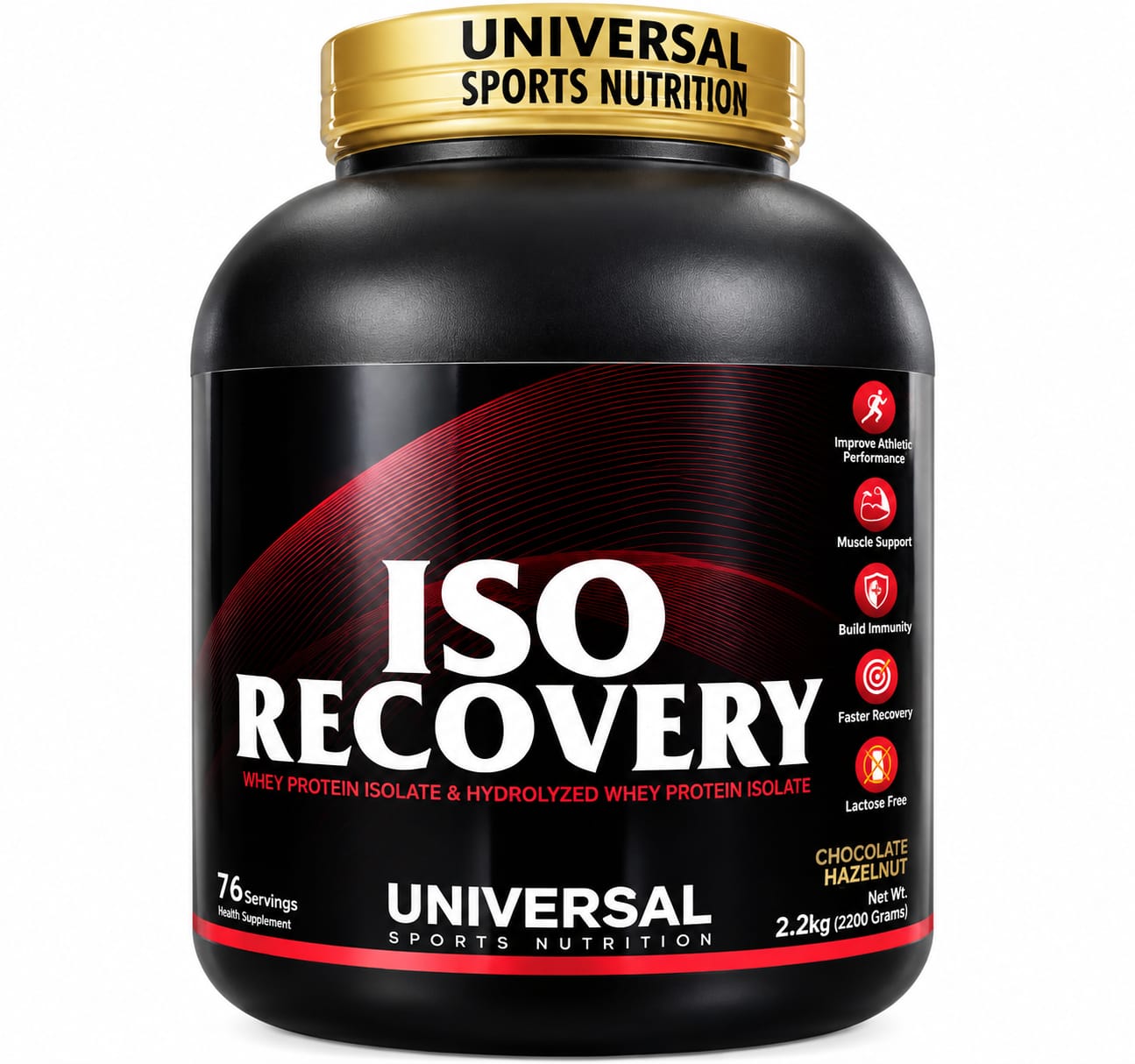 Universal Nutrition Iso Recovery -5lb