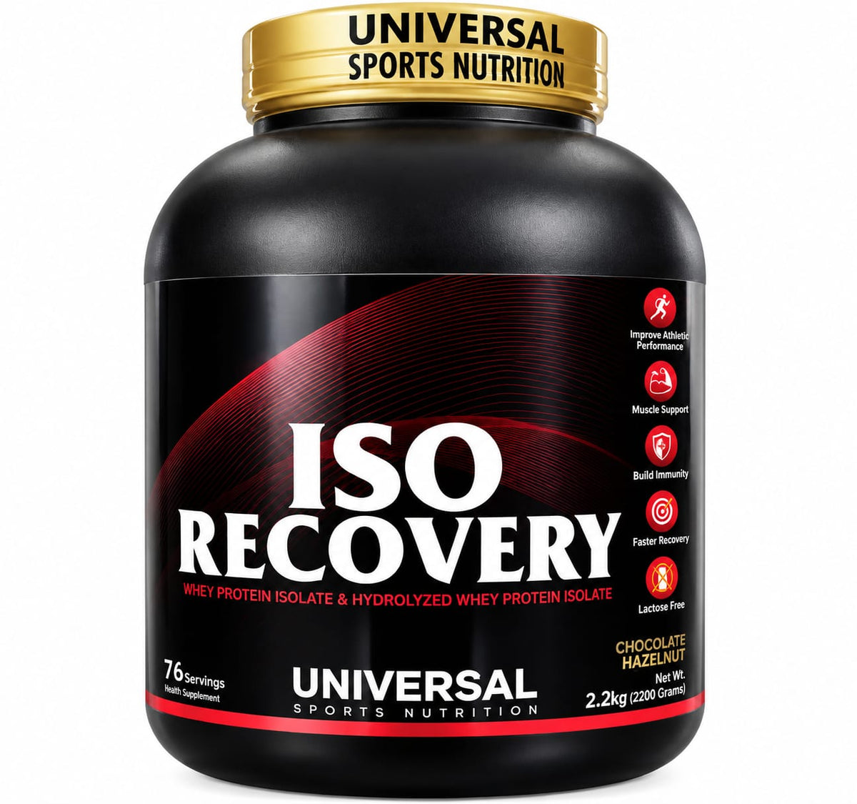 Universal Nutrition Iso Recovery -5lb