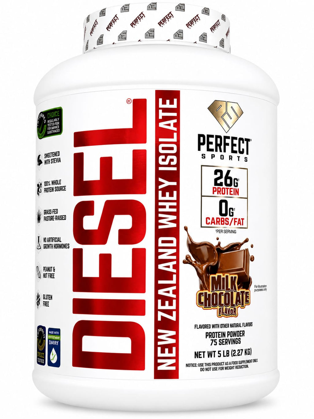 DIESEL NEW ZEALAND WHEY PROTEIN ISOLATE