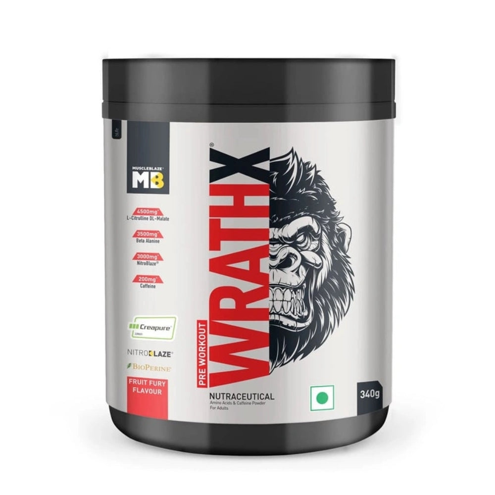 WrathX Pre Workout – Energy & Endurance Booster