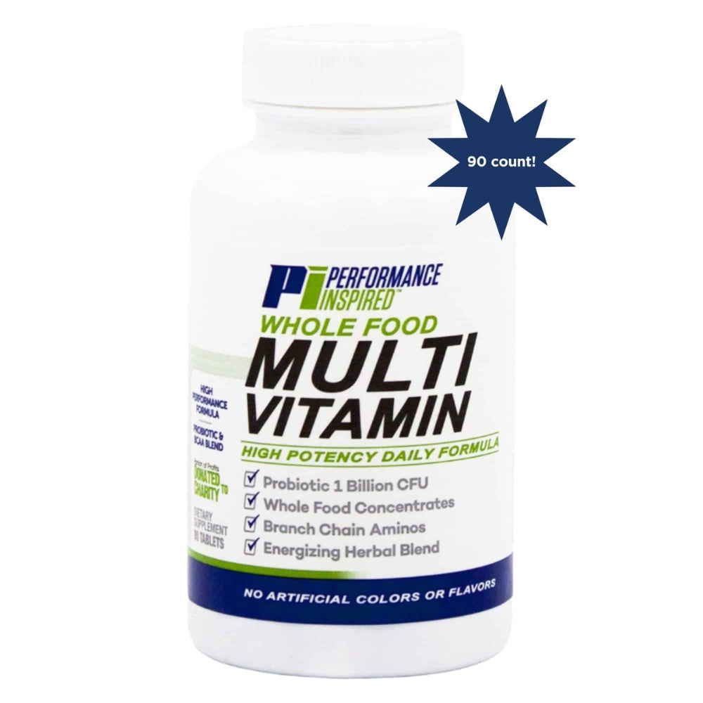Whole Food Multivitamin Tablets | Daily Energy & Immunity