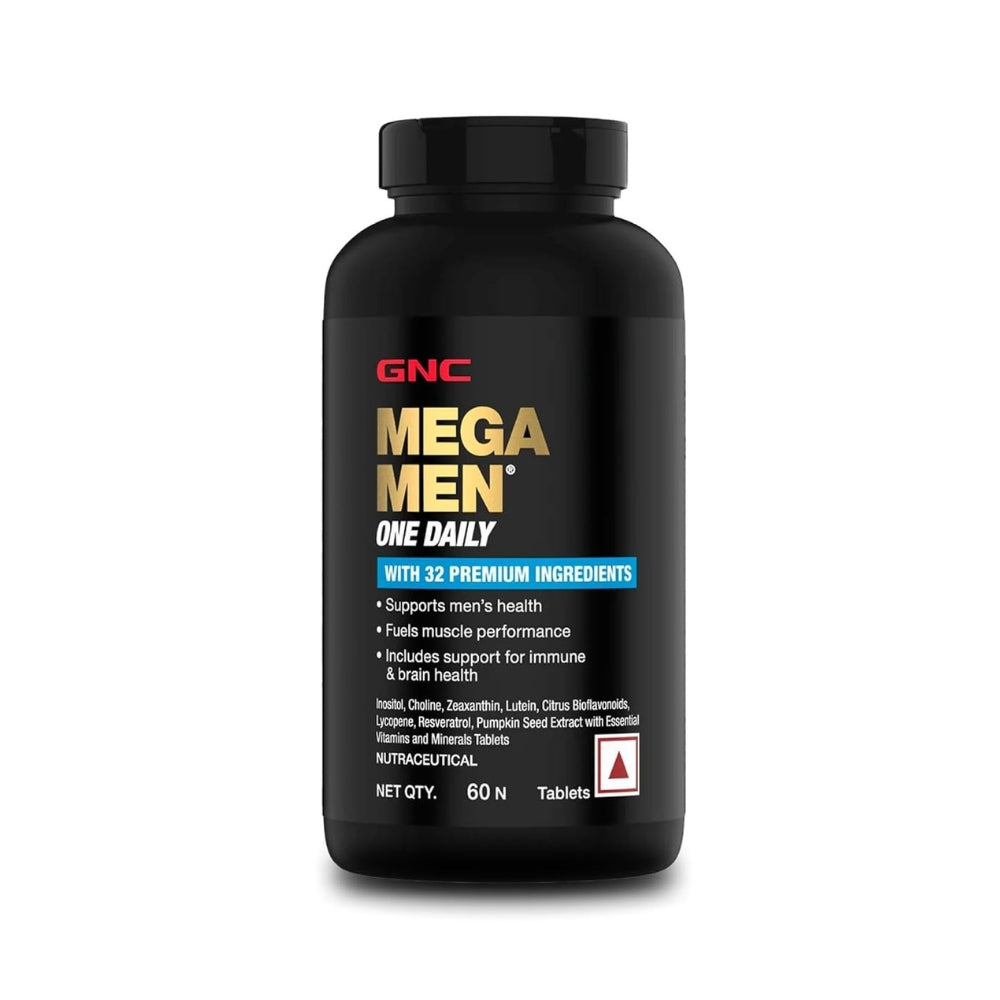 GNC Men Multivitamin One Daily 60 With 32 Premiums Ingredients