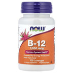NOW Vitamin B-12 1000 mcg Lozenges for Energy