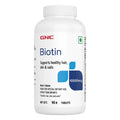 GNC Biotin 10000mcg Tablets -Your Path to Healthier Hair, Skin, and Nails