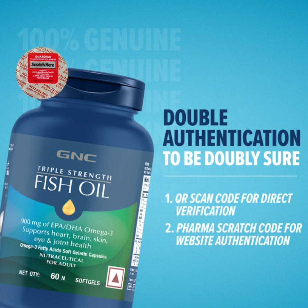 GNC Triple Strength Fish Oil