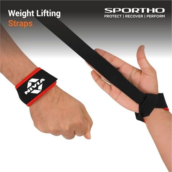 Weight Lifting Bar Strap | Grip Support for Strength Training