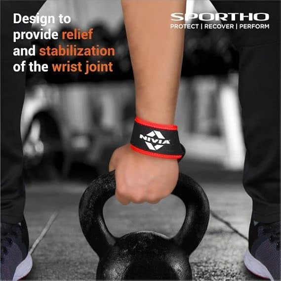 Weight Lifting Bar Strap | Grip Support for Strength Training