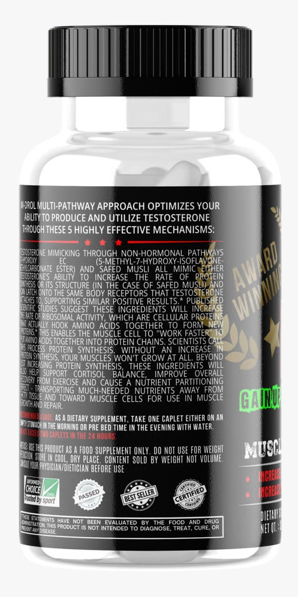 M-DROL Muscle Building Supplement – Strength