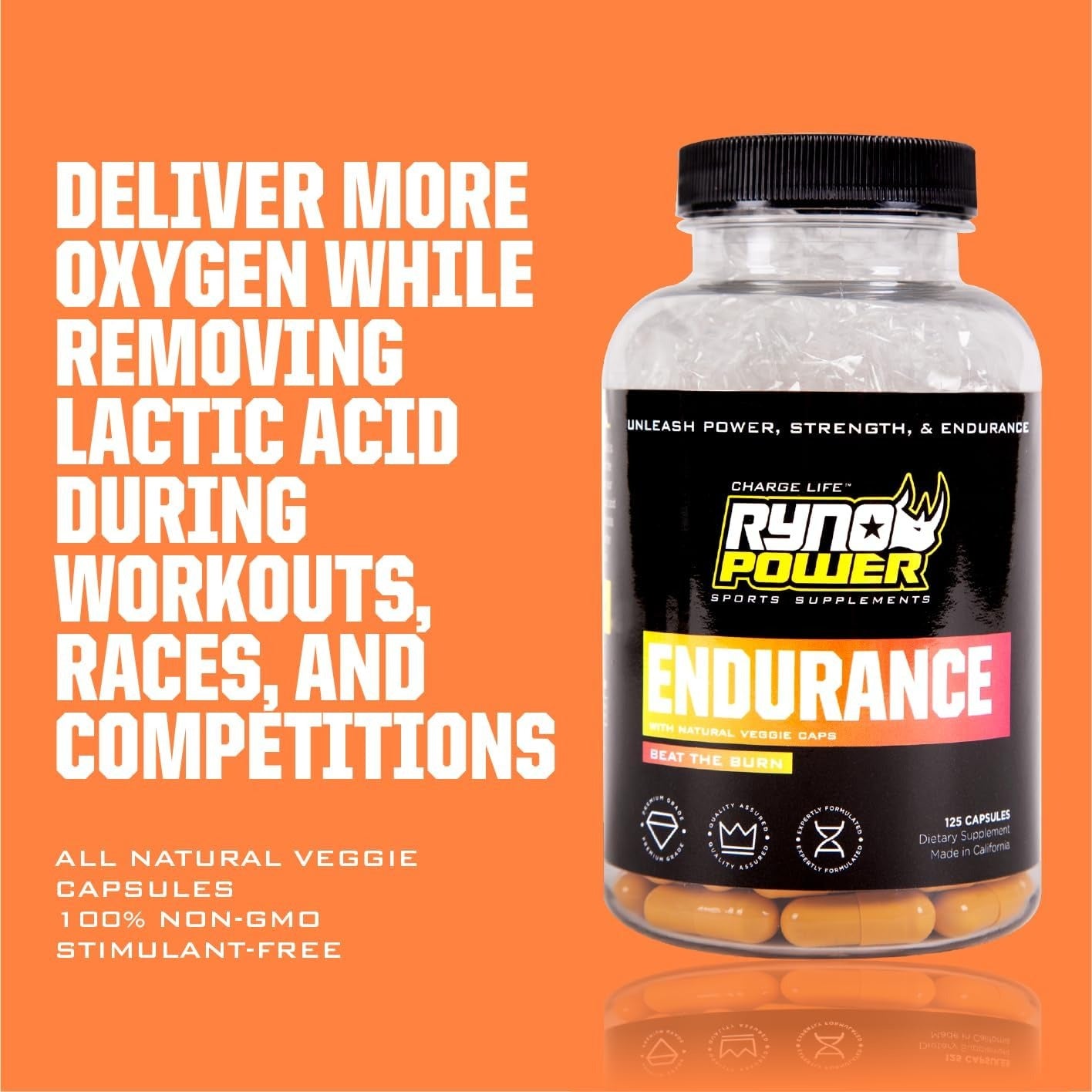 Endurance Supplement Capsules – Ryno Power Performance