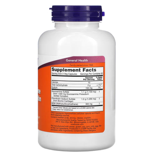 Glucosamine Chondroitin MSM – Joint Support Formula