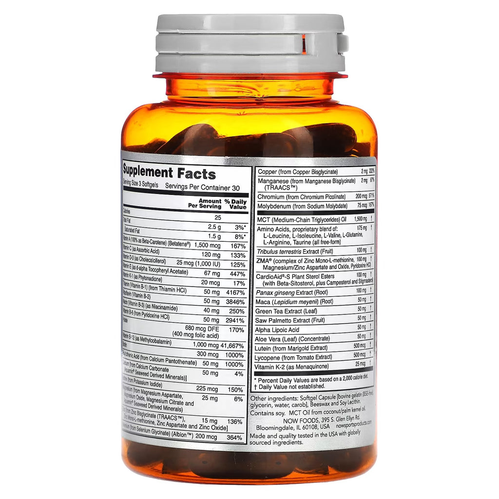 Men’s Active Sports Multivitamin for Energy & Performance