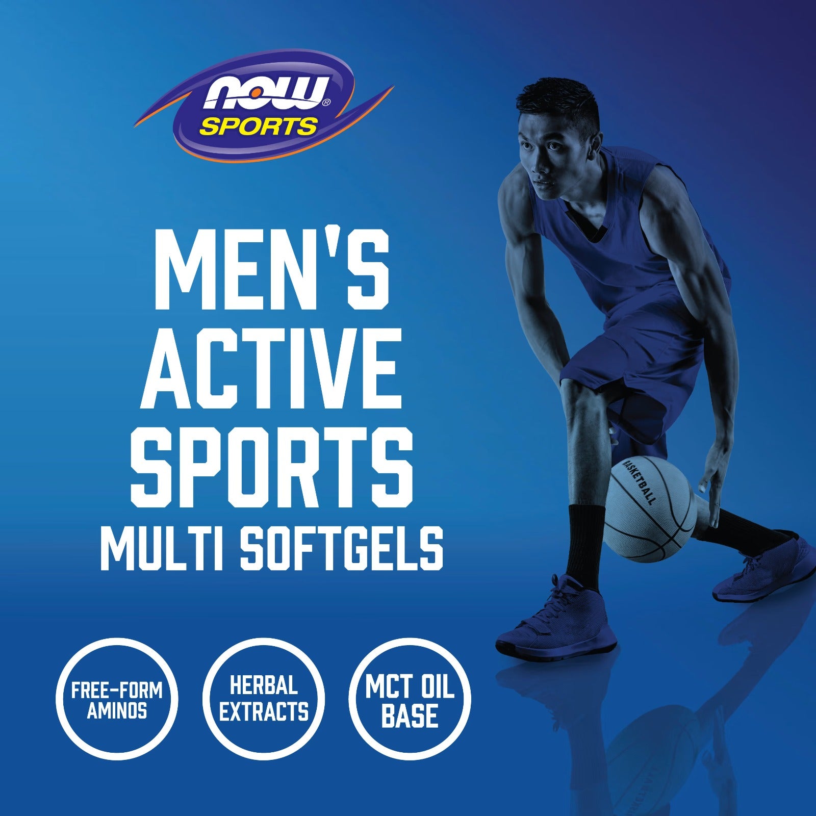 Men’s Active Sports Multivitamin for Energy & Performance