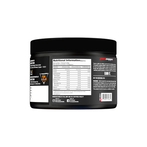 Creatine HCL Supplement for Strength, Endurance & Performance
