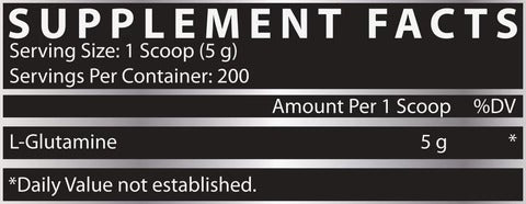 Nutrex Glutamine Powder 300g for Muscle Recovery