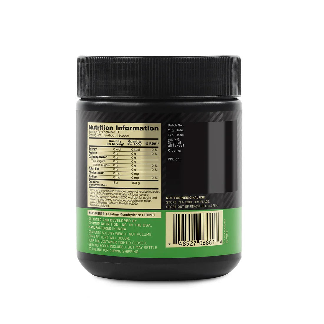 ON Micronized Creatine Powder – Improve Strength