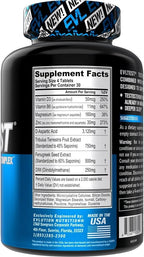 Testosterone Support Supplement – EVLTest by Evlution Nutrition