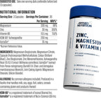 ZMA Pro Supplement – Zinc Magnesium B6 for Testosterone