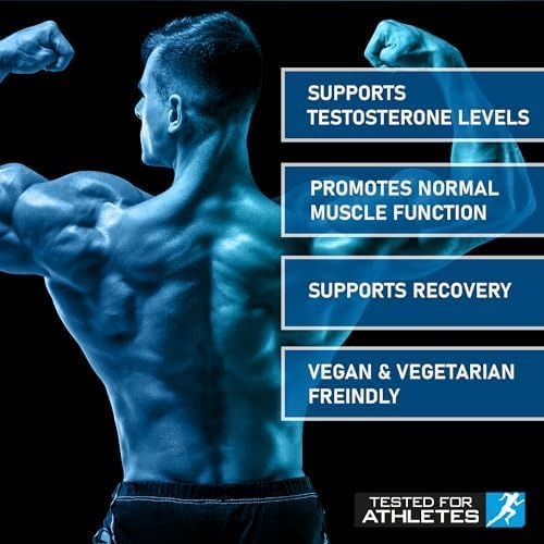 ZMA Pro Supplement – Zinc Magnesium B6 for Testosterone