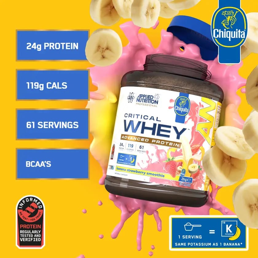 Critical Whey Protein Blend for Muscle Growth & Recovery