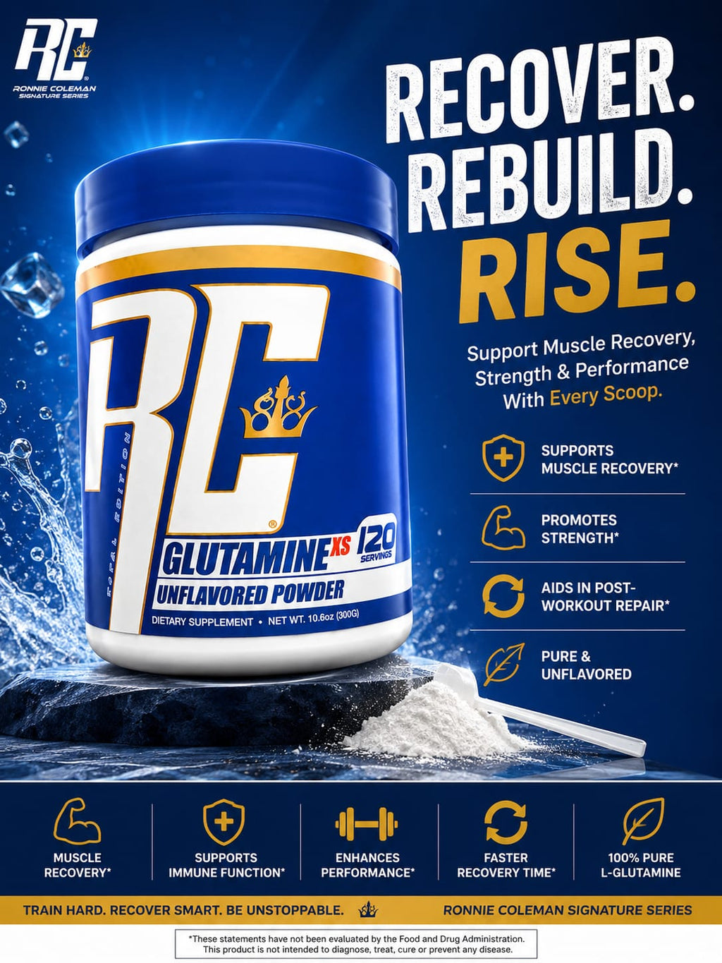 RC GLUTAMINE XS UNFLAVORED