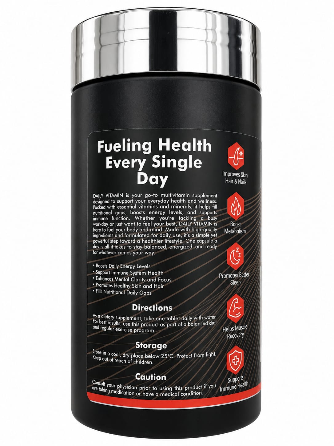 Universal Daily Vitamins Supplement – Energy & Immune Support