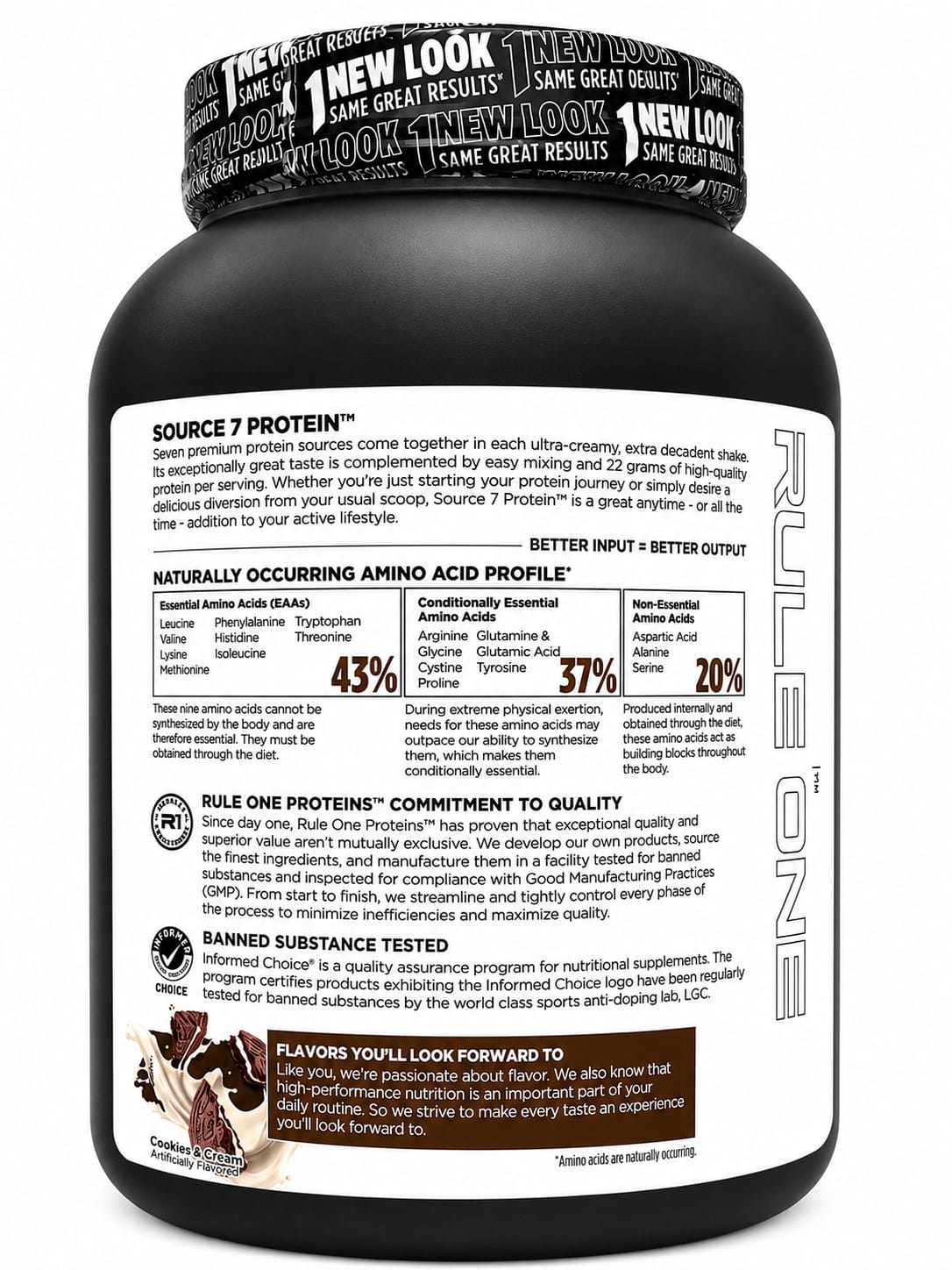 Rule1 Source 7 Protein - 2.25 Kg