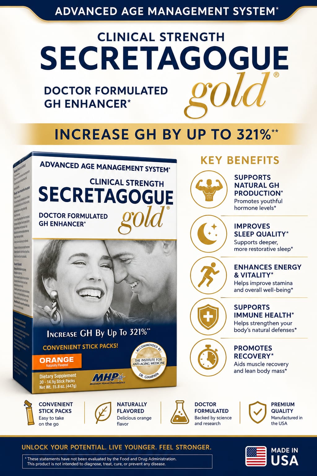 MHP Secretagogue-Gold (GH)