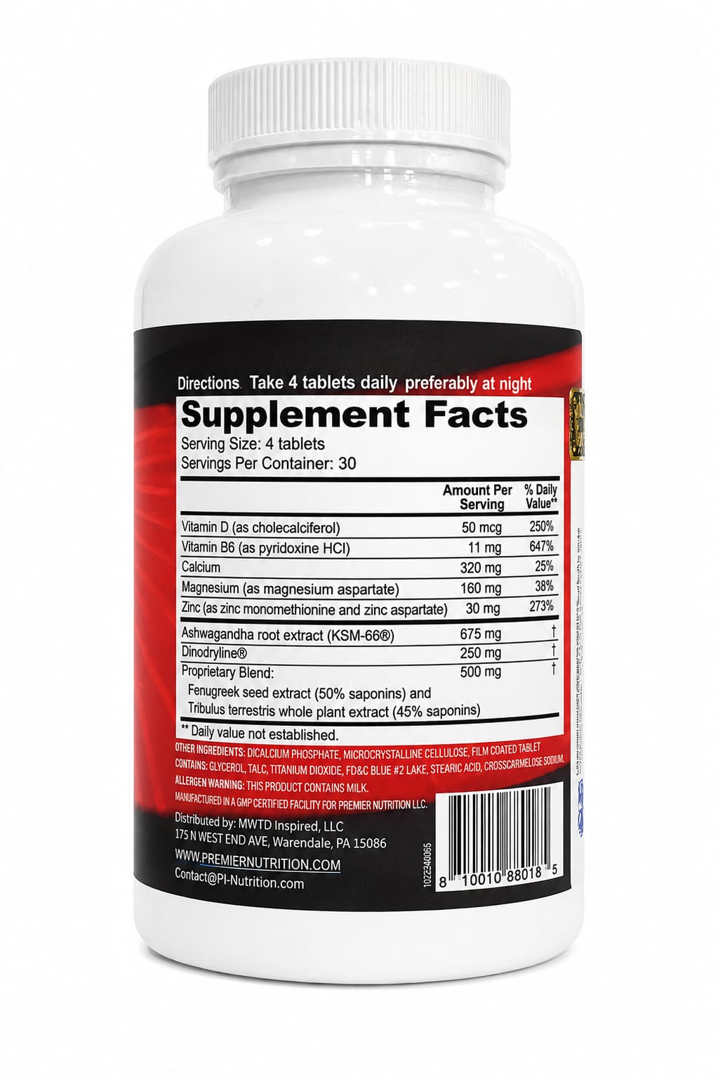Performance Inspired Test Booster