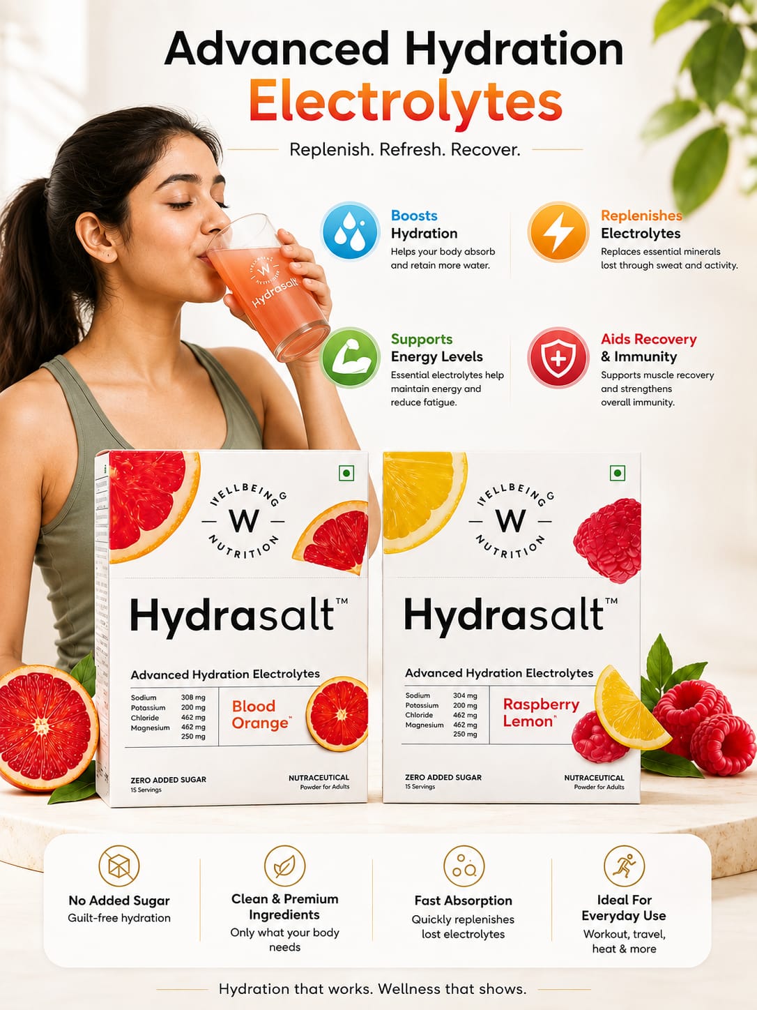 HYDRASALT ELECTROLYTES