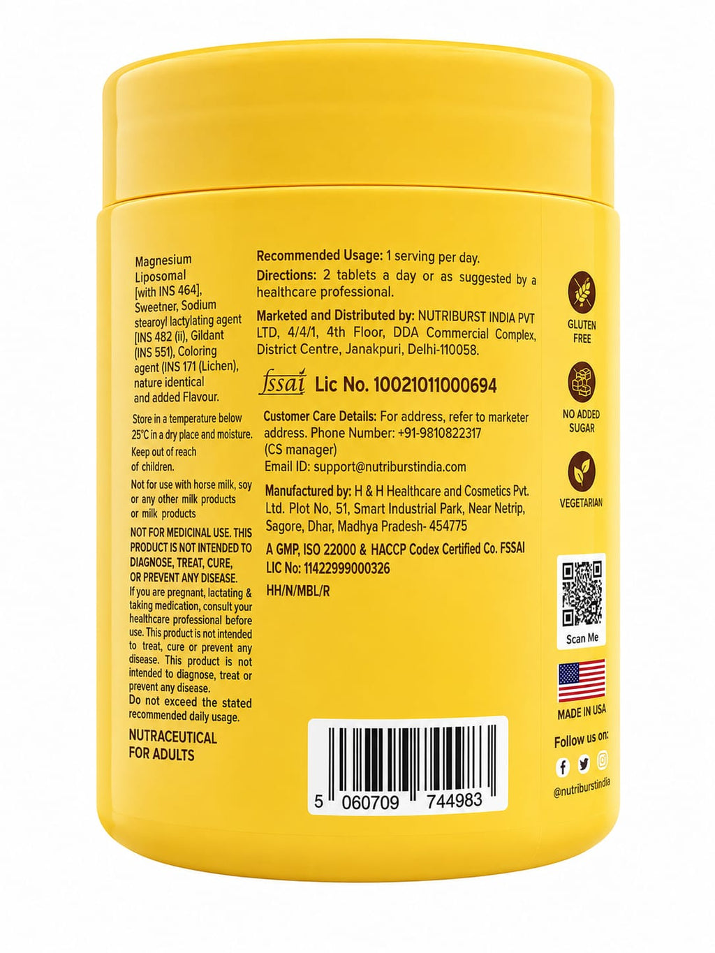 NUTRIBURST MAGNESIUM