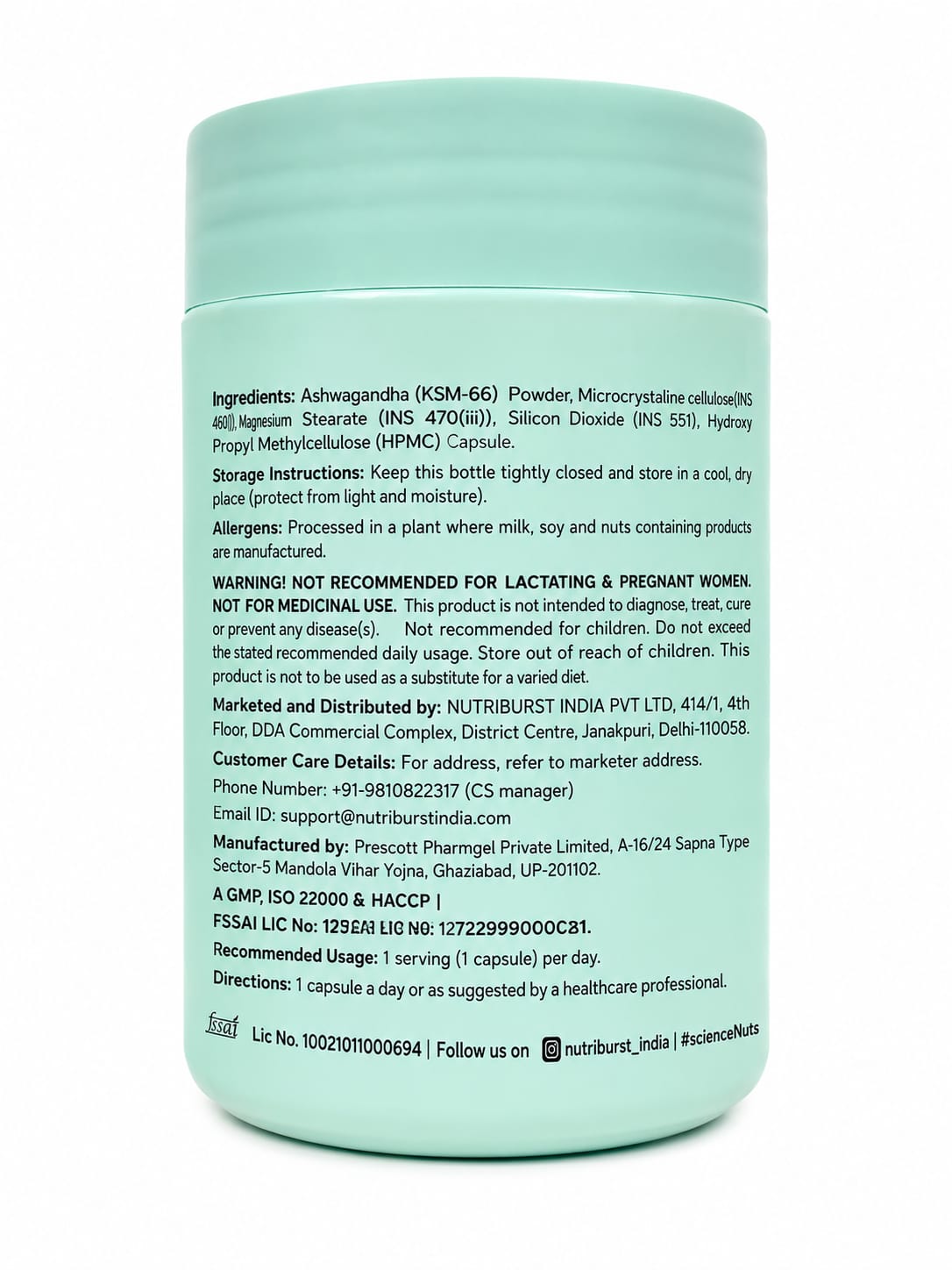 NutriBurst Ashwagandha