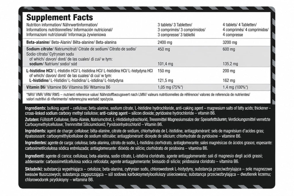 BETA-ALANINE CARNO RUSH