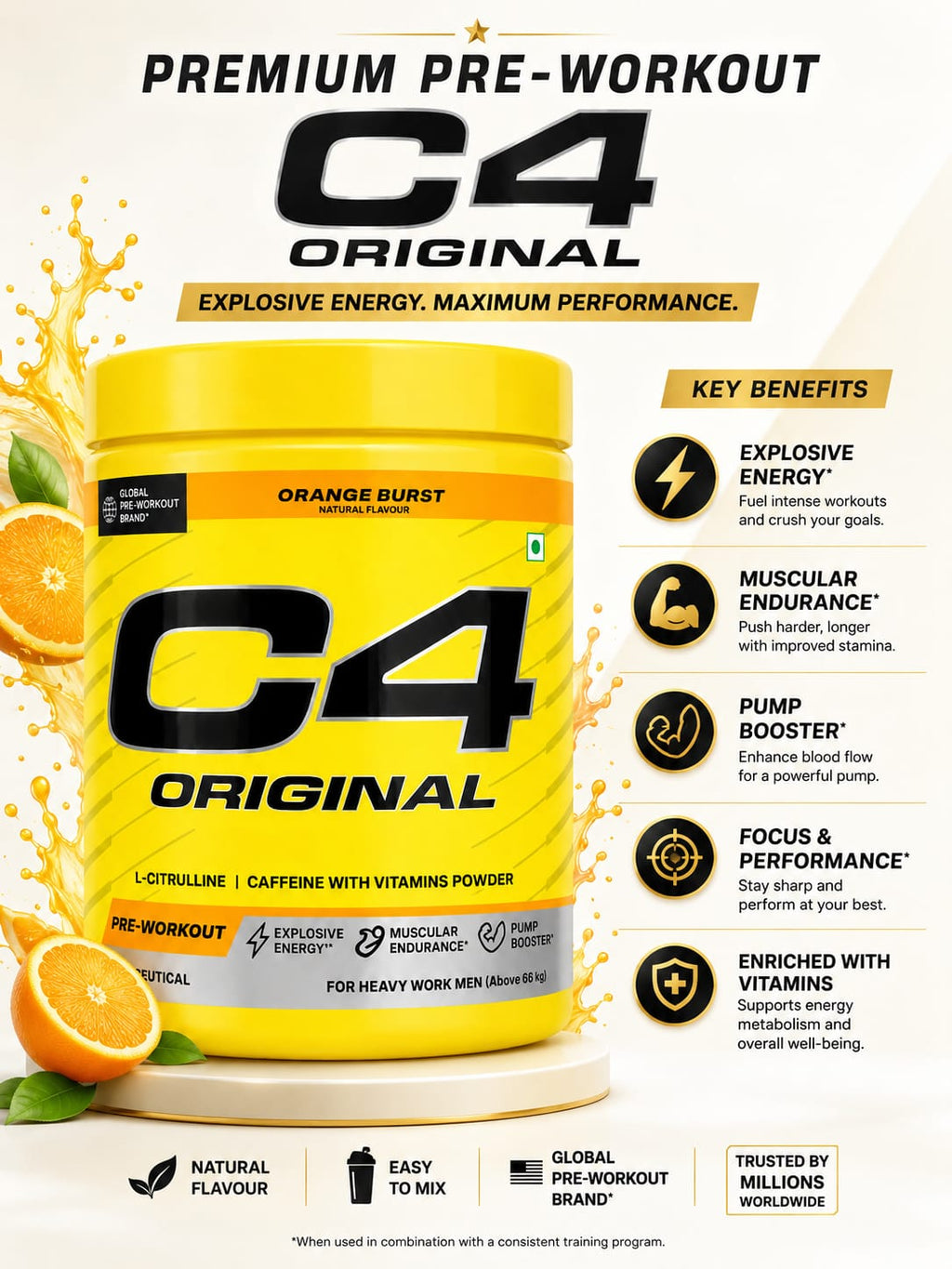 Cellucor C4 Original Pre-Workout (30 Servings)