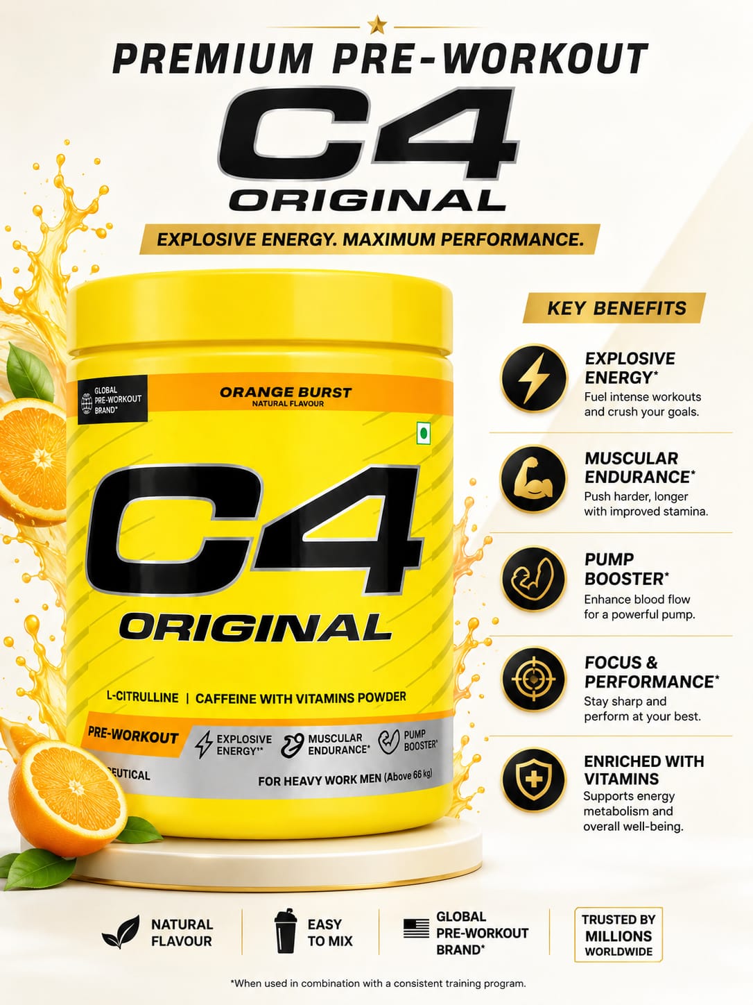 Cellucor C4 Original Pre-Workout (30 Servings)