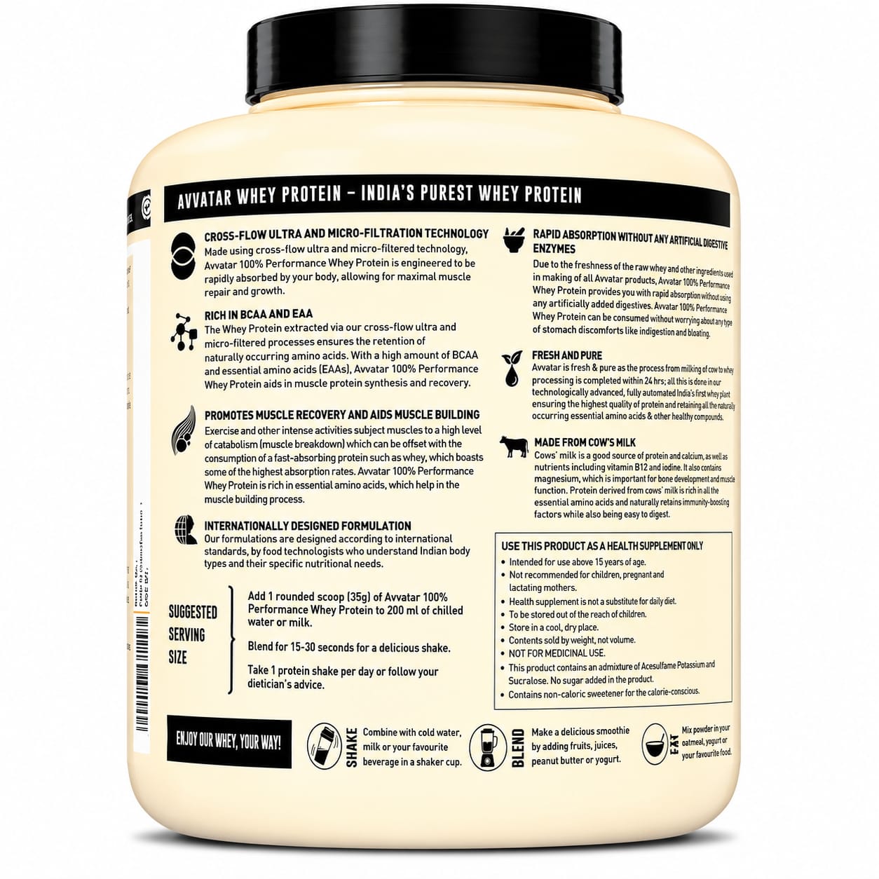 Avvatar 100% Performance Whey