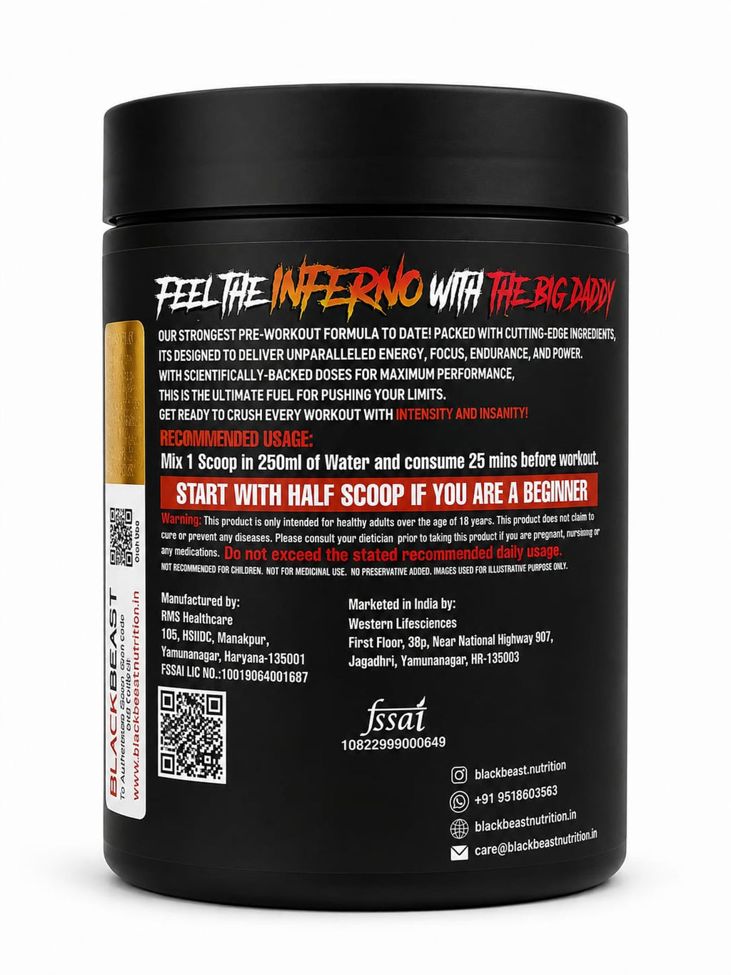 BIG DADDY PRE-WORKOUT