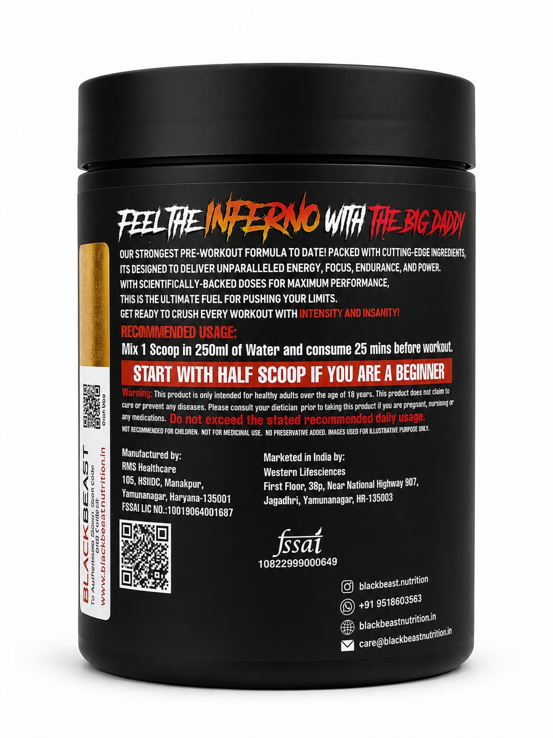 BIG DADDY PRE-WORKOUT