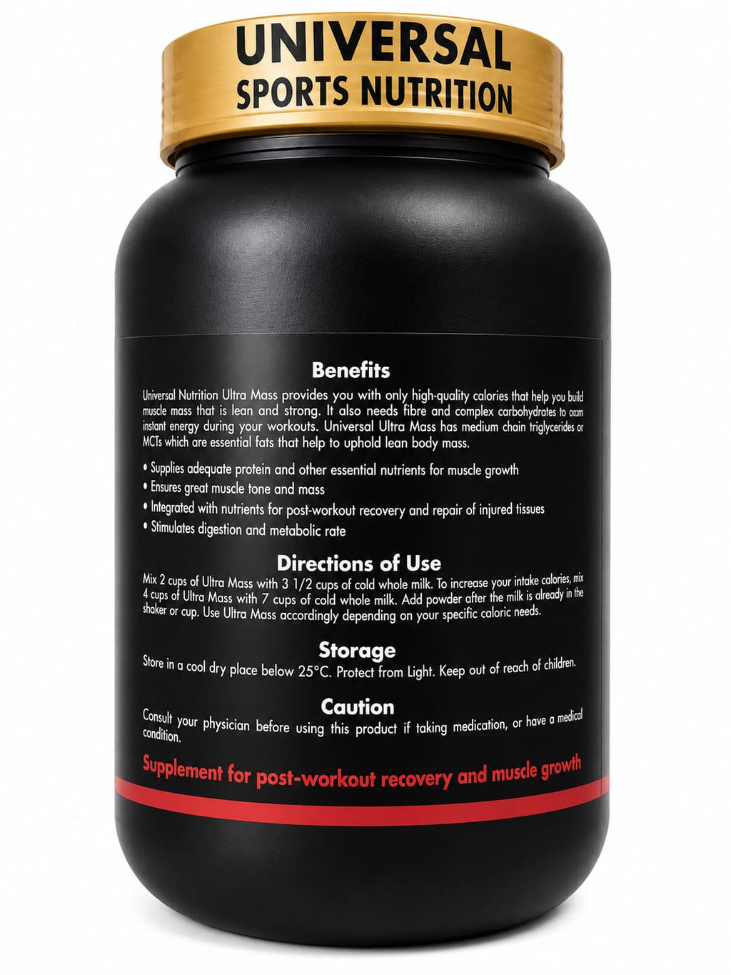 ULTRA MASS UNIVERSAL SPORTS NUTRITION