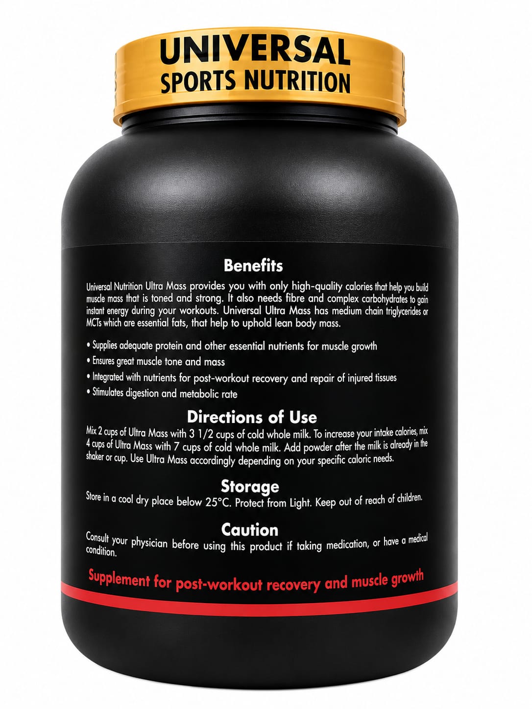 ULTRA MASS UNIVERSAL SPORTS NUTRITION